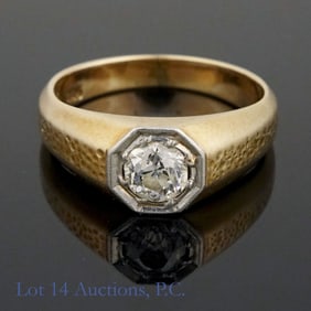 14K (585) Y Gold Diamond Ring