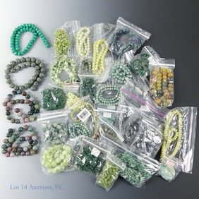 Fashion Jewelry Lot, Mixed Stone Beads (33)