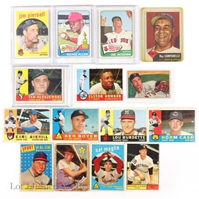 1950s & 1960s Topps Baseball Cards (15)