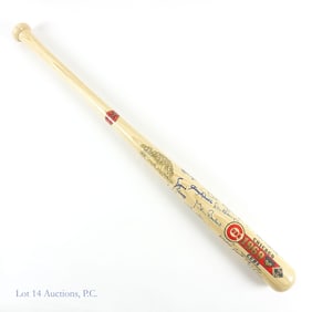 Ltd Ed 1969 Chicago Cubs Signed Bat (Scwartz) **