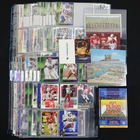 Football Cards Mainly Chicago Bears (120+)