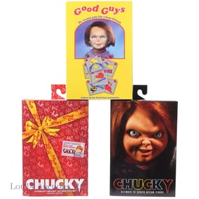 NECA Chucky Figures NIB (3)