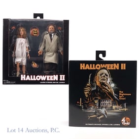 NECA Halloween II 2 Figure Sets NIB (2)