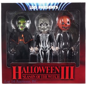 Mezco Toys Halloween III 3 Figures Set NIB