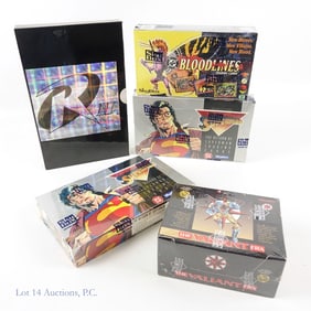 NIB Comics and Comic Cards, DC, Valiant