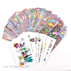 Marvel Trading Cards in Sleeves (+200)