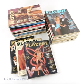 Playboy Magazines 78 & 79, w/ CF's (22)