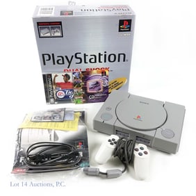 PlayStation 1 PS1 Console In Original Box