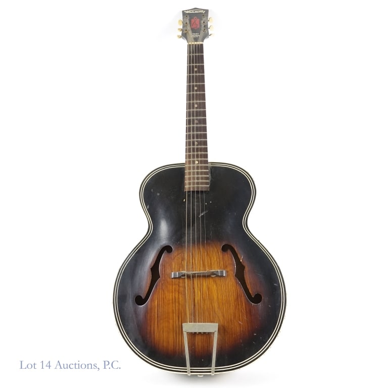 1963 Harmony Archtop H1215 Guitar LOCAL ONLY: 1963 Harmony Archtop H1215 Guitar LOCAL ONLY. LOCAL PICK UP OR THIRD PARTY SHIPPING ONLY. Harmony Archtop guitar. Stamps on inside of f-hole: "S-63", produced in the Spring of 1963; "4420", batch numb