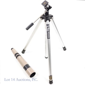 Bausch & Lomb 60MM Zoom Telescope, Tripod