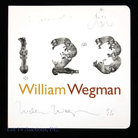 Signed Copy of William Wegman's "123"