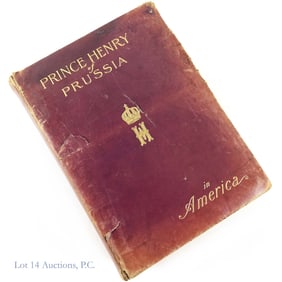 Rare Prince Henry of Prussia Book Purple Edition