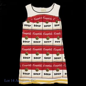 Andy Warhol "The Souper" Paper Dress Vtg Original