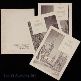 Al Kocsis Elgin Lithographs Partial Portfolio
