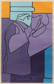 Unsigned Print "Monographie" by Valerio Adami