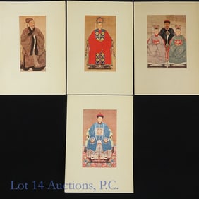 Italian Silk Prints of Dynastic Era Chinese Art