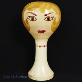 Stangl Pottery Mannequin Hat / Wig Stand