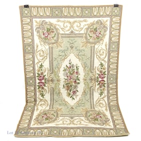 Vintage Kashmir Wool Rug