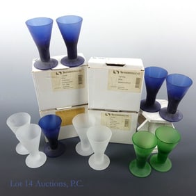 Set of 11 Frosted Shot Glasses - Tiia-Lena Vilde