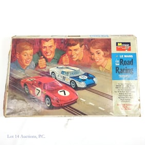 1965 Monogram Le Mans 1:32 Scale Slot Car Set