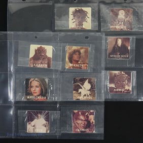 1981 Clash of The Titan Stickers, Complete (10)