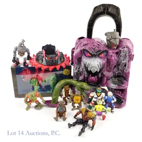 Snake Mountain, Battle Cat, Ninja Turtles Lot