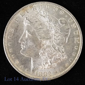 1883-O USA Silver Morgan Dollar (CH BU)