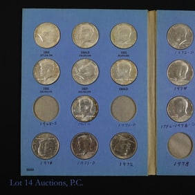 1964 - 1977 USA Silver & Clad Kennedy 50c (18)