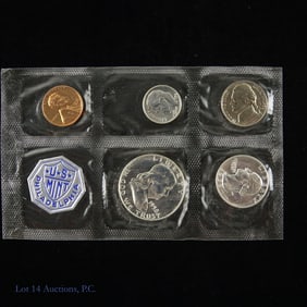 1958 (P) USA 5-Coin Silver Proof Set in OGP