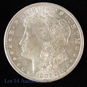 1902-O USA Silver Morgan Dollar (CH BU)