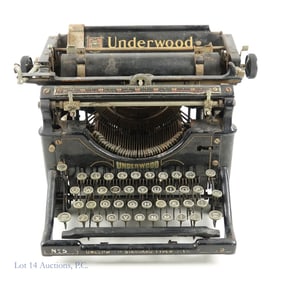 Underwood No.5 Typewriter, AS IS