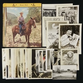 Vintage Hollywood Photographs, Some Signed (20+)