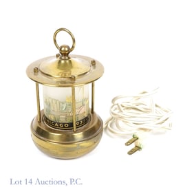 1933 Century of Progress World's Fair Lantern Lamp