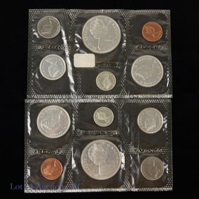 1965 Canada Silver 6-Coin P/L Sets (2)