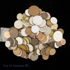 Various World Coins (1 Lbs 9 Oz.)
