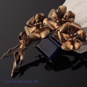 Vintage Coro Sterling Craft Brooch