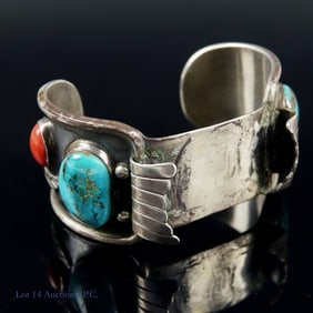 Sterling Silver Turquoise Cuff Bracelet