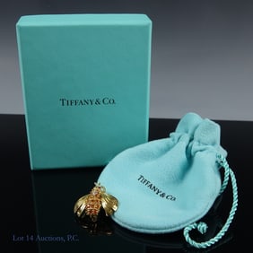 Tiffany & Co 18K Y Gold Bee Brooch
