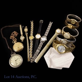 Men's And Women's Vintage Watches Lot (13)