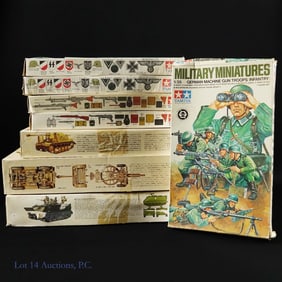 Tamiya Military Miniatures Lot 1/35 Scale (8)