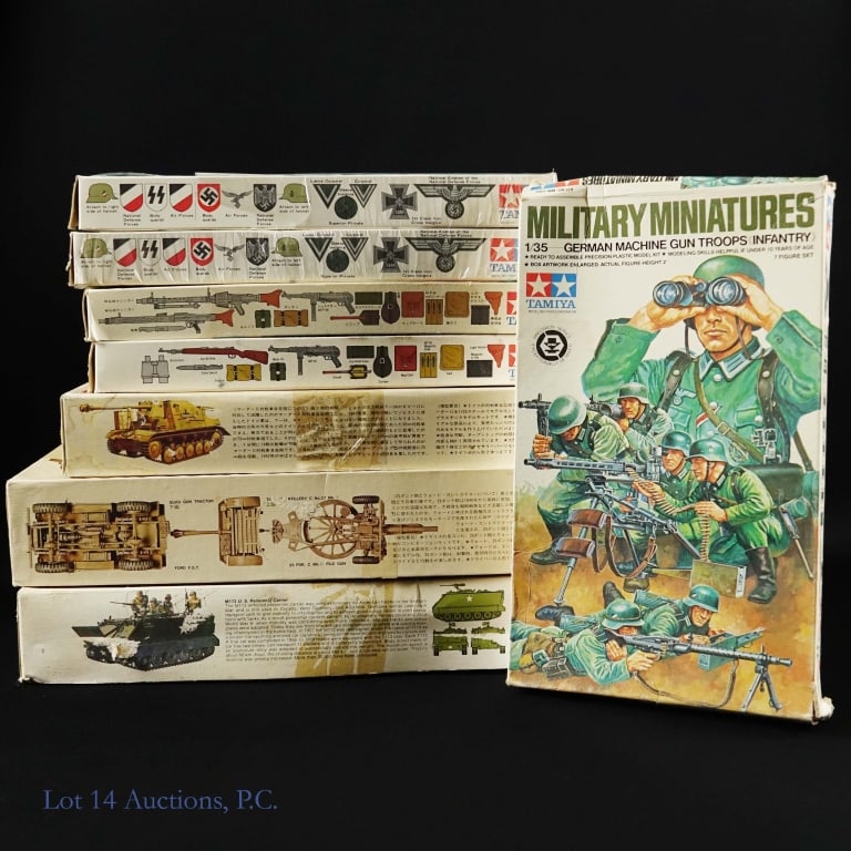 Tamiya Military Miniatures Lot 1/35 Scale (8) (1 of 5)