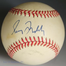 Greg Maddux Signed Baseball With PSA COA
