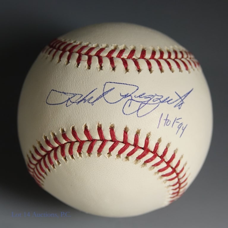 Phil Rizzuto "HOF 94" Signed Baseball With PSA COA (1 of 5)