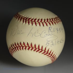 Willie McCovey Signed Baseball With PSA COA
