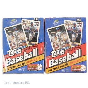 1993 Topps Ser 1 Baseball Cards Sealed Box (2)