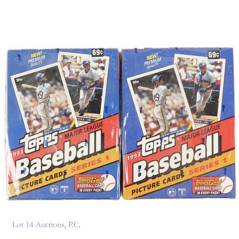 1993 Topps Ser 1 Baseball Cards Sealed Box (2) (1 of 2)