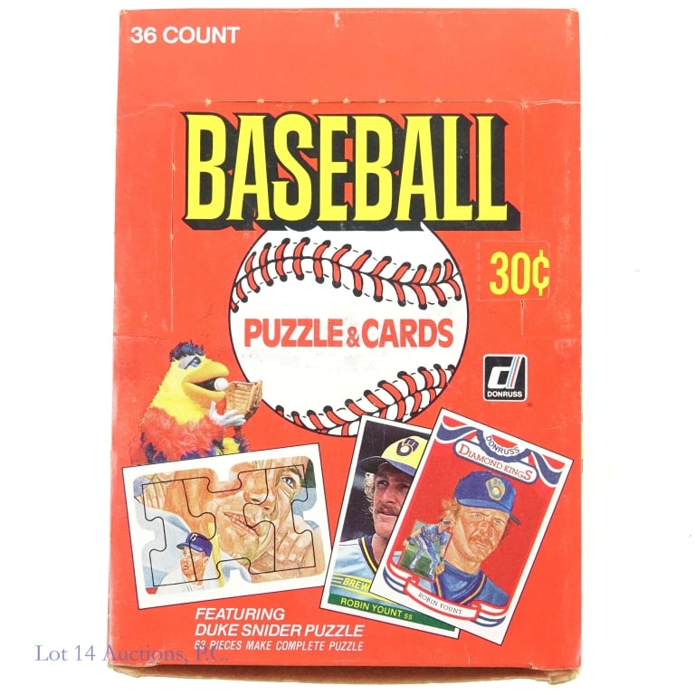1984 Donruss Baseball Cards Box (1 of 3)
