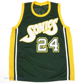 Spencer Haywood HOF Sgnd Sonics Jersey, JSA