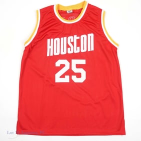 Robert Horry Sgnd Houston Style Jersey, Beckett