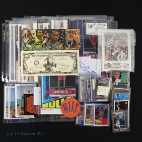 Assorted Basketball Cards Photos And Autographs